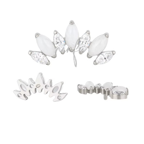 Top Titanio piedra natural...